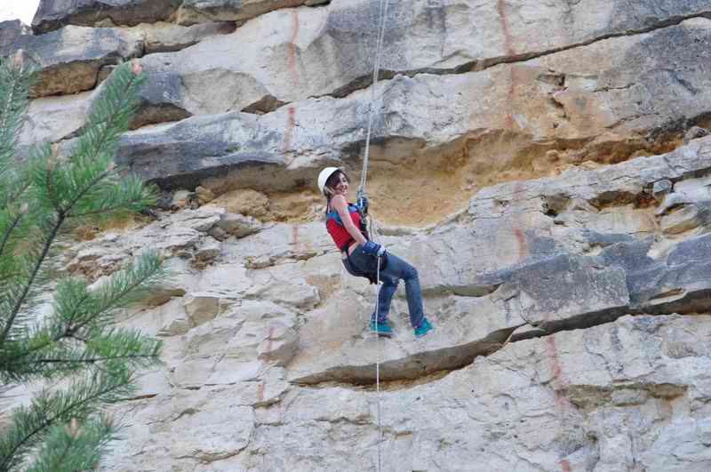 Уроки скалолазанья Скалолазанье на Дюкинских карьерах