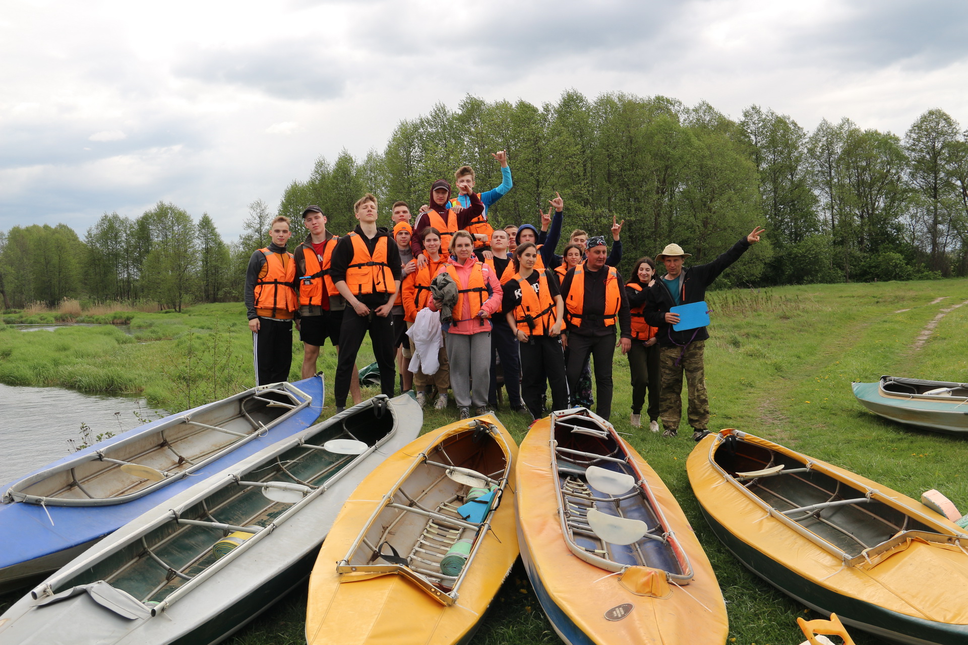 Походы на байдарках Походы на байдарках в Подмосковье